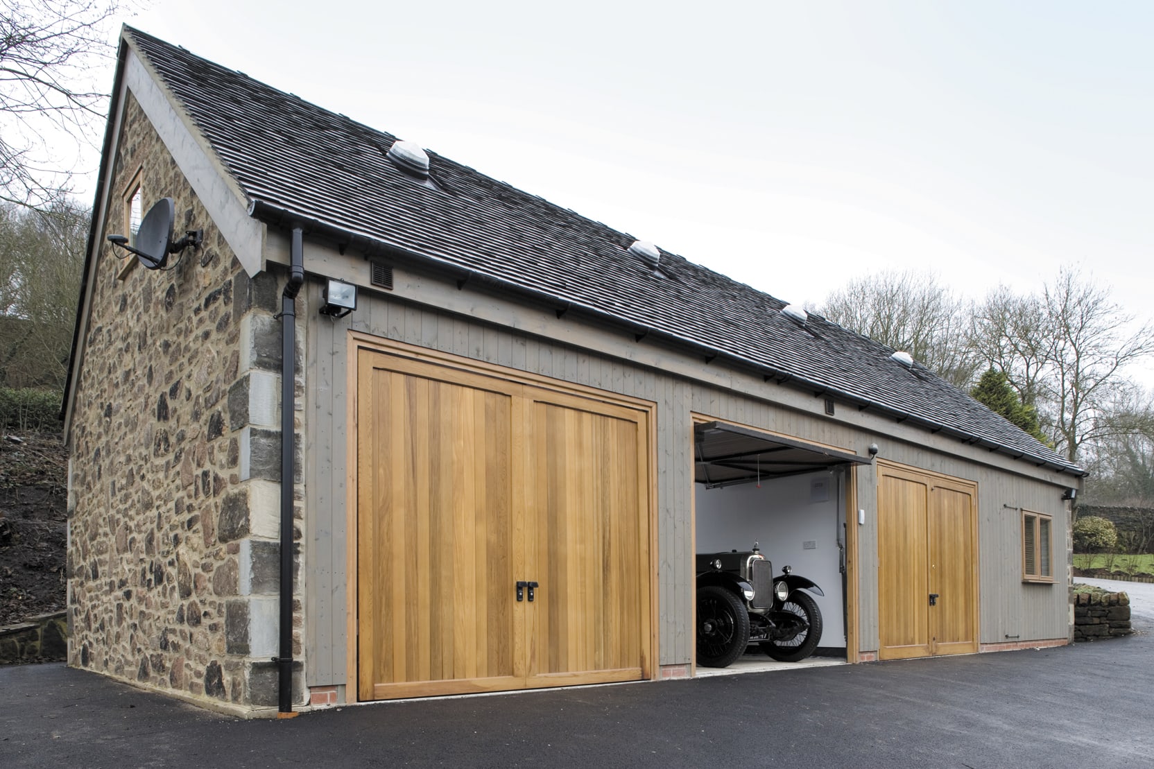 Bespoke Timber Garages Scotts Of Thrapston