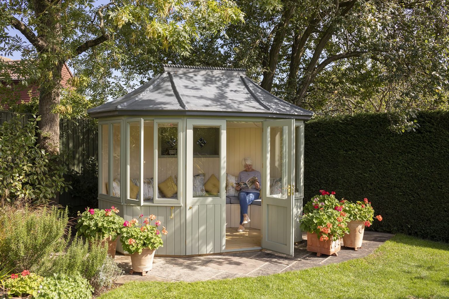 The Burghley Summerhouse Luxury Summerhouse Scotts of Thrapston