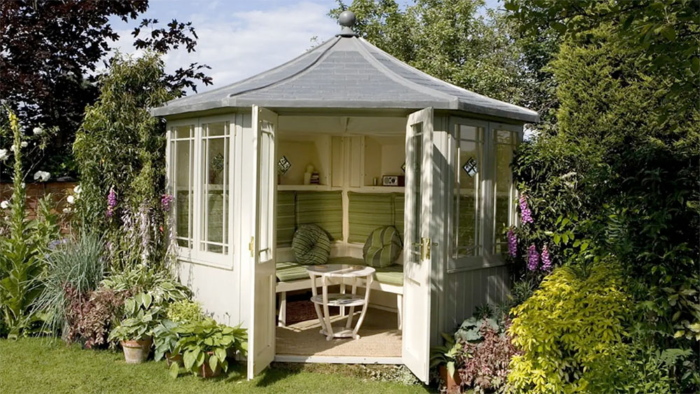 a glorious summer house and not a shed