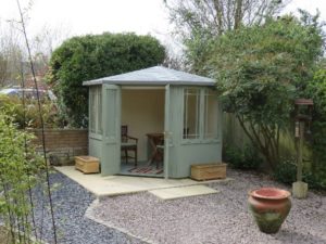 planning permission for a corner summer house